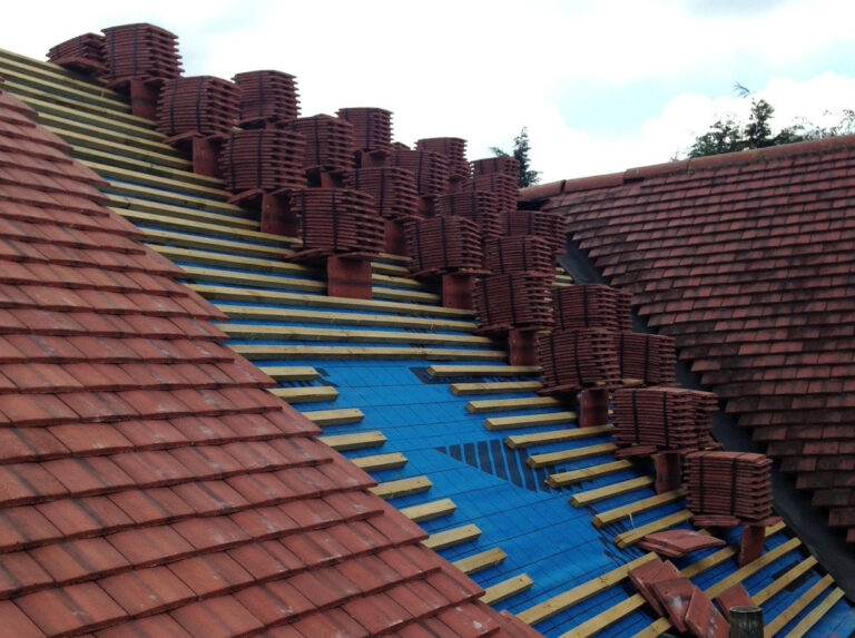 Building maintenance roof repairs